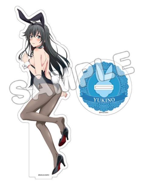 『やはり俺の青春ラブコメはまちがっている。続』アクリルフィギュアM バニーver. 雪乃